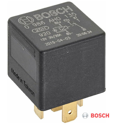 RÖLE MİKRO 12V 20 A 4 UÇLU PLASTİK