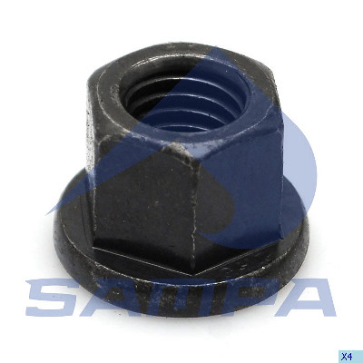 Flanşlı Altıköşe Somun