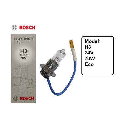 24V H3 AMPUL 70W NORMAL IŞIK PK22S